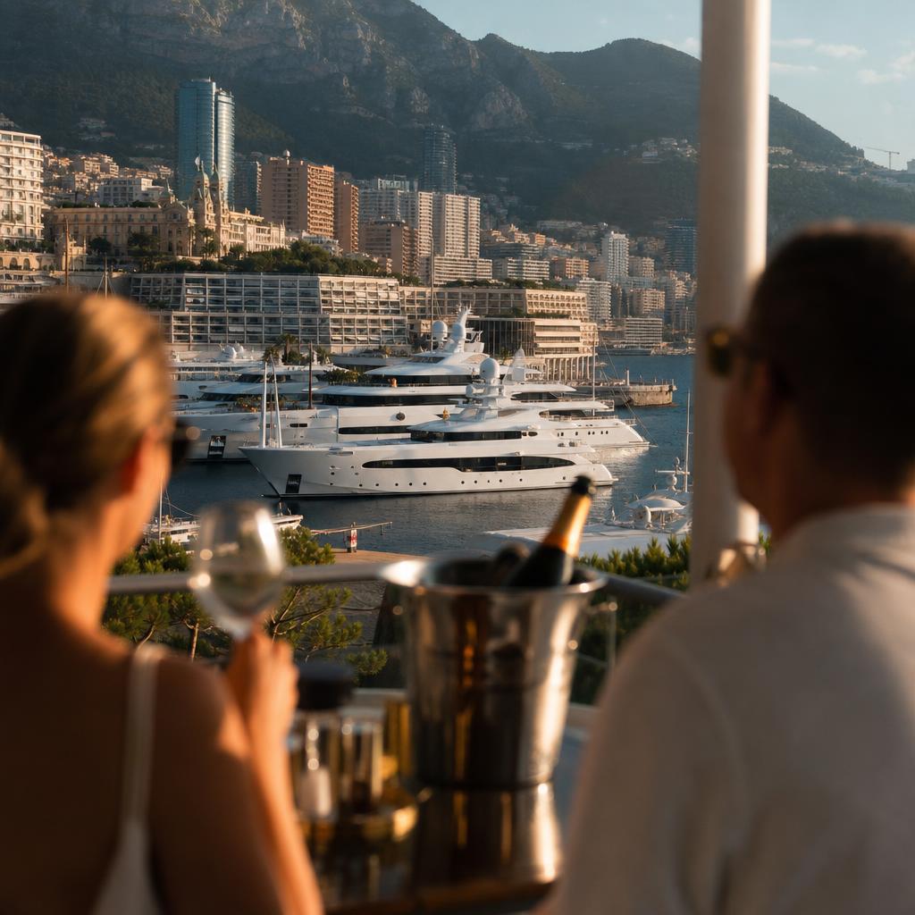 Yacht à Monaco